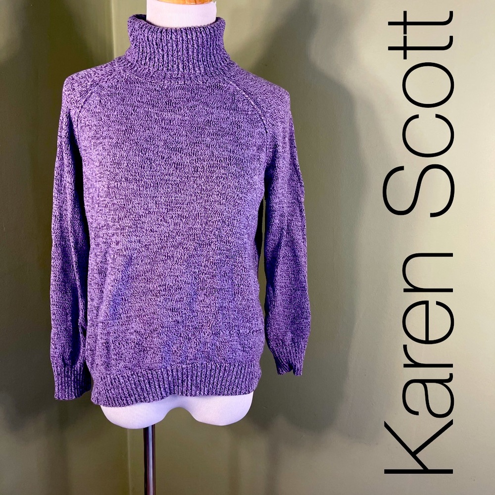 PM Karen Scott turtleneck sweater
